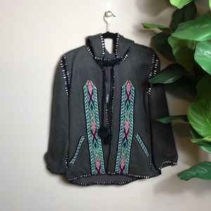 Gypsy 05 Embroidered Sweater Coat